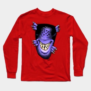 Purple people eater ... with no horns Long Sleeve T-Shirt